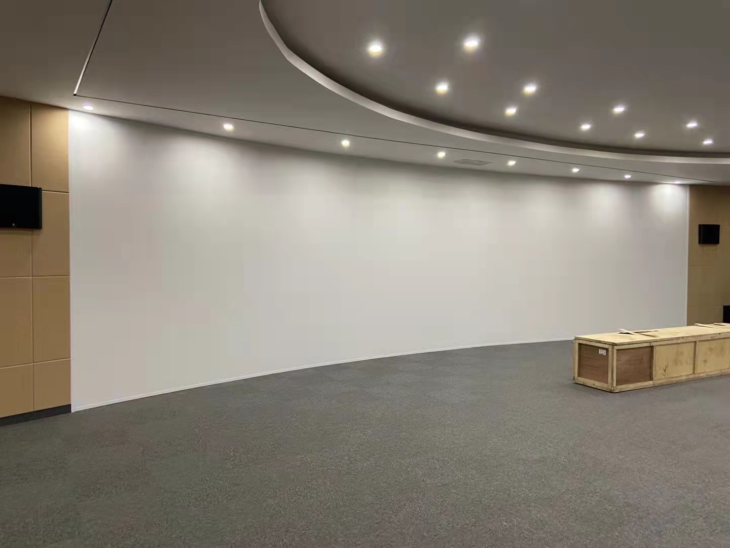 硬幕 整面墻效果